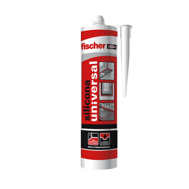 Silicona Universal Gris F98648 Fischer 280Ml