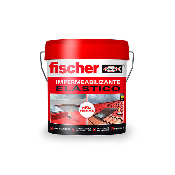 Impermeabilizante 750Ml Blanco Con Fibras 558430 Fischer