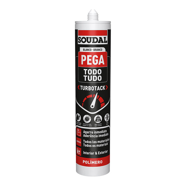 Pega Todo Turbotack Blanco 290Ml Soudal 160280