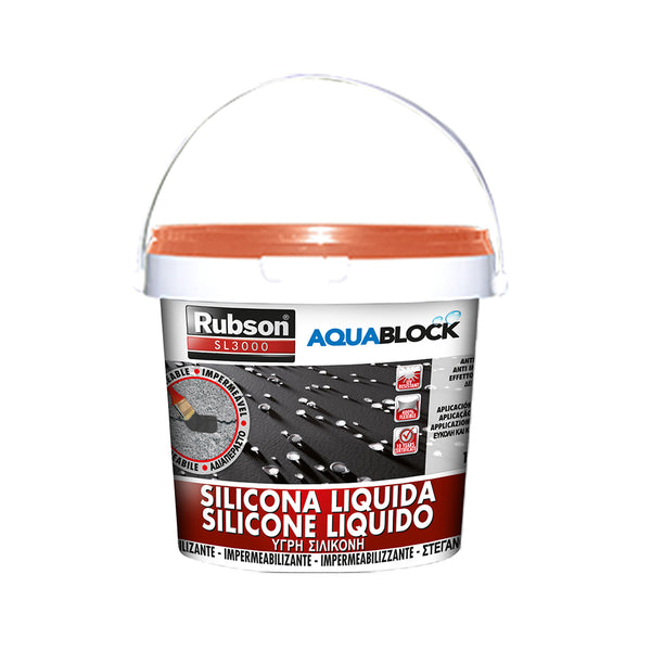 Rubson Silicona Liquida Aquablock 1Kg Teja 1894877