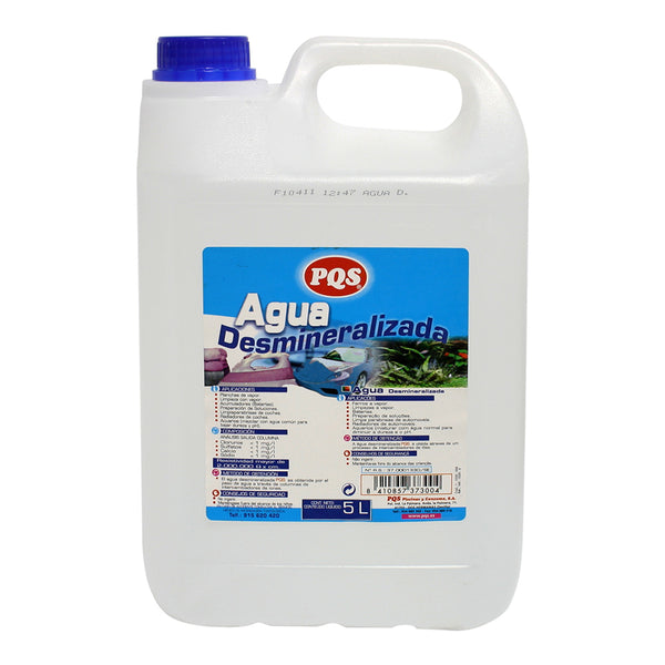 Agua Desmineralizada Garrafa 5L Pqs