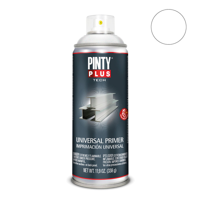 Pintura En Spray Pintyplus Tech 520Cc Imprimación Universal Blanca I101