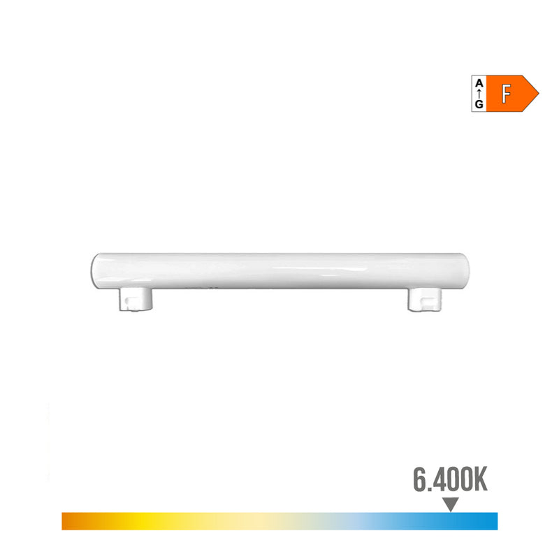 Linestra Led 2 Caps S14S 7W 750Lm 6400K Cold Light 300X30X47Mm Edm