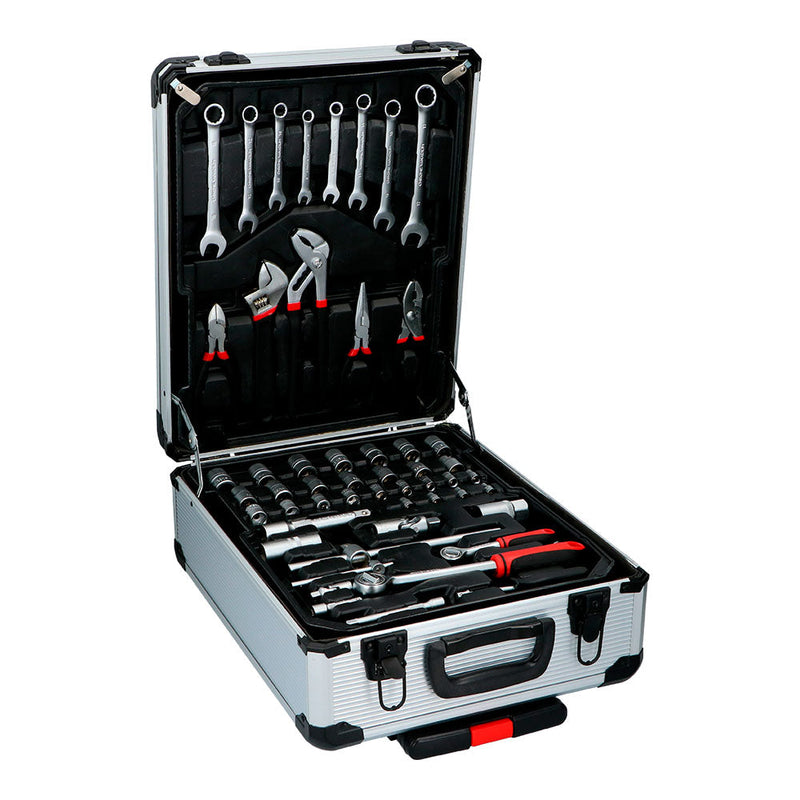 187 Pcs Tool and Accessory Set on Trolley