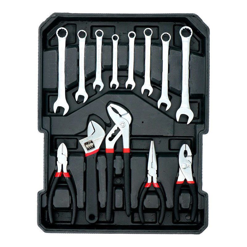 187 Pcs Tool and Accessory Set on Trolley