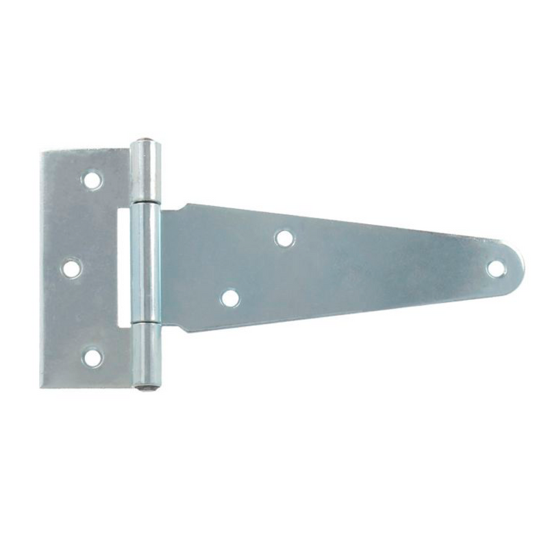 130x88 T hinge made of steel in nickel-plated finish