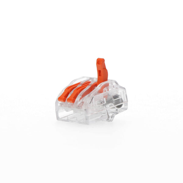 Conector Empalme 3 Tomas De 0,75A 2,5Mm (Envasado 5 Unid,)