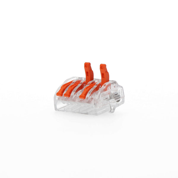 Conector Empalme 5 Tomas De 0,75A 2,5Mm (Envasado 5 Unid,)