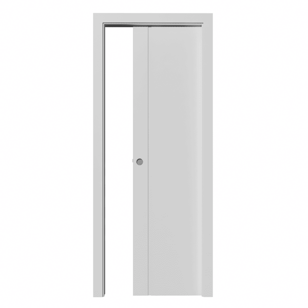 Puerta corredera WIDEL-V ciega 2110x725x35mm núcleo macizo acabado blanco Incluye KIT