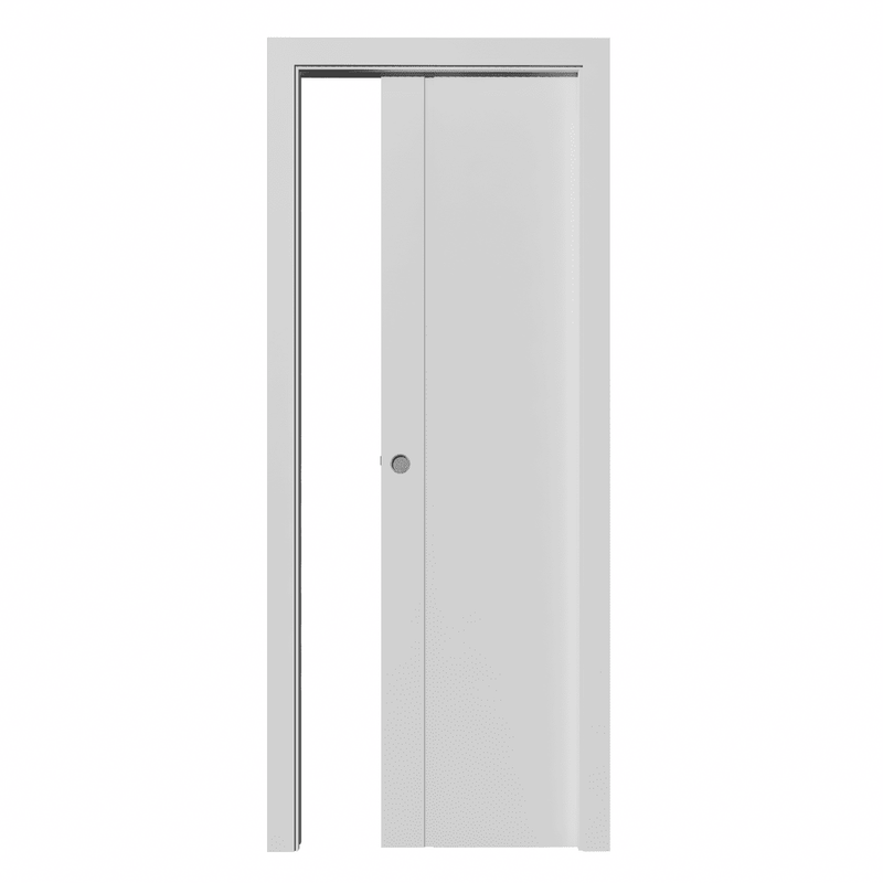 Puerta corredera WIDEL-V ciega 2110x725x35mm núcleo macizo acabado blanco Incluye KIT