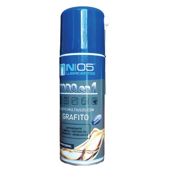 Spray multiusos N05 de 400ml para engrasar bombines y cerraduras