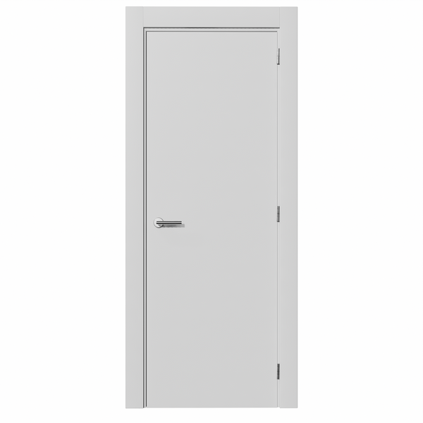 Puerta LISA block de 2030x825x35 de núcleo alveolado con planchas de mdf de 8mm en acabado blanco