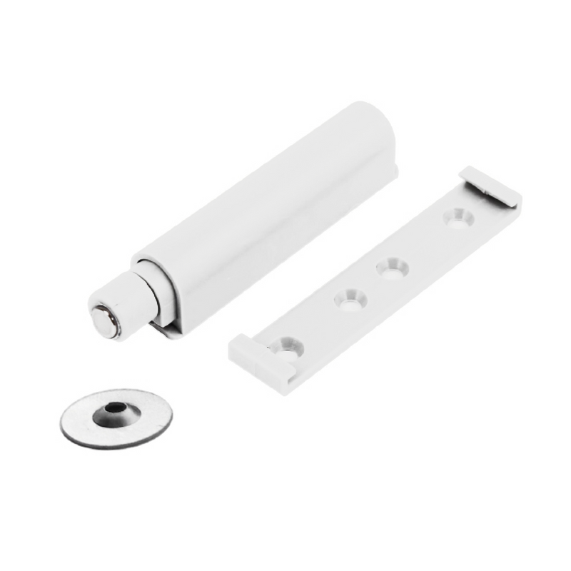 Pulsador Push blanco con la punta imantada de 86mm ideal para apertura armarios