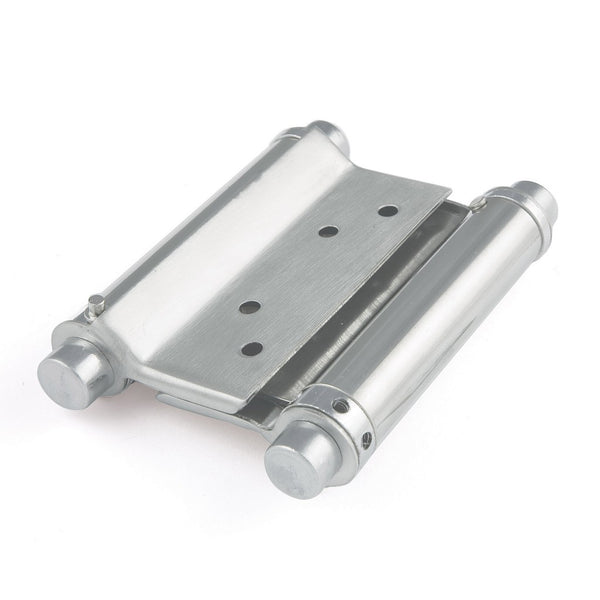 Double action stainless steel hinge in stainless steel finish for doors VARIOUS SIZES 