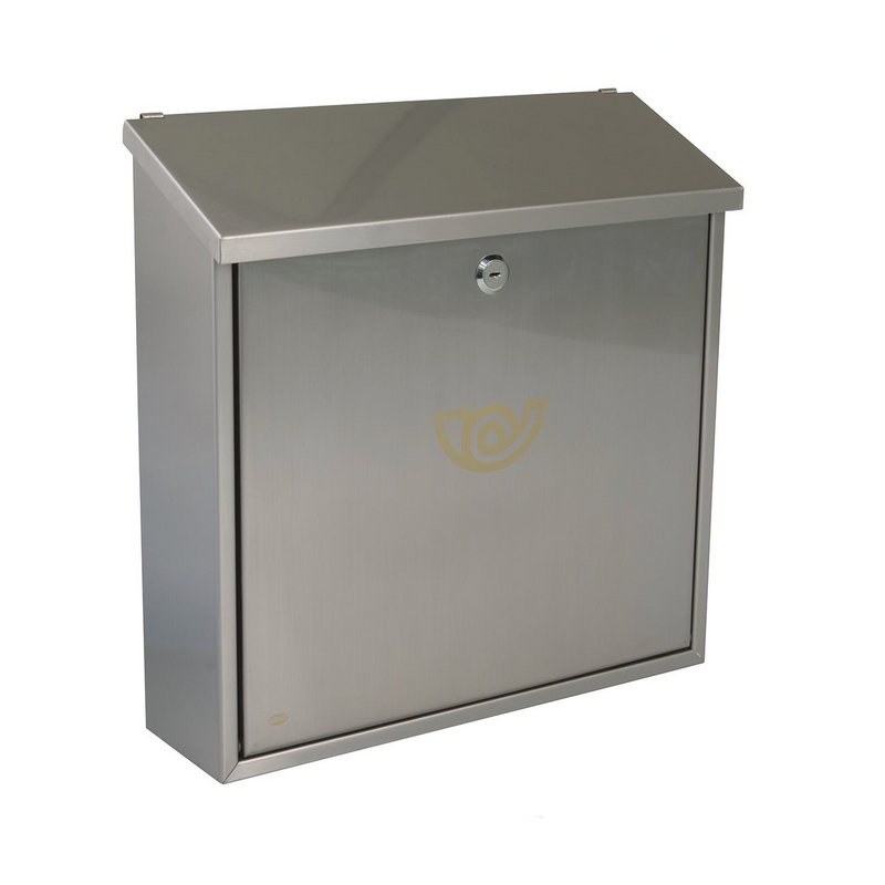 Outdoor mailbox made of stainless steel 370x360x100mm easy to install