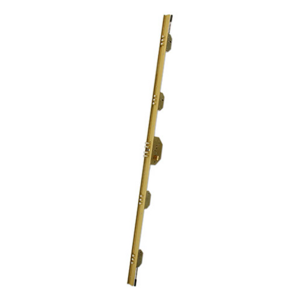 Cerradura Ezcurra 3044-Z antipalanca dorado para lado izquierdo cerradero 40mm