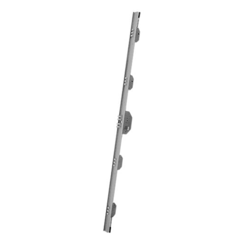 Cerradura Ezcurra 3044-Z antipalanca níquel para lado izquierdo cerradero 40mm