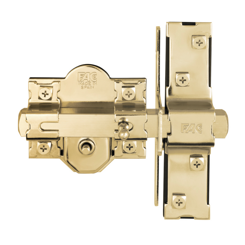 Cerrojo de seguridad dorado FAC modelo 946 RP/80 UVE anti-bumping