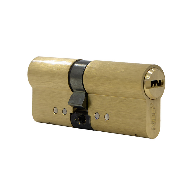 High security brass cylinder lock 30x40 with long cam for doors 