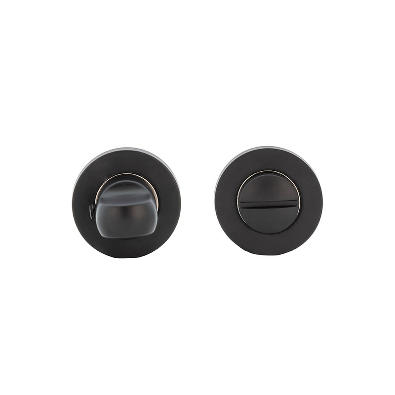 35mm diameter lock in black finish for doors