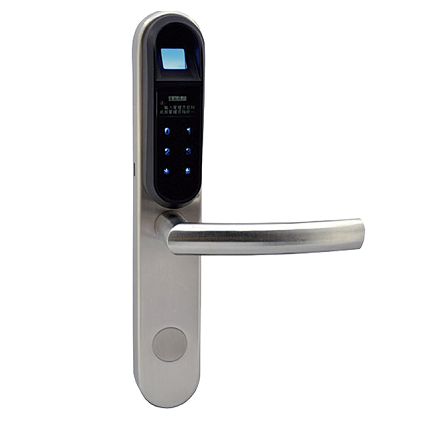 Electronic handle with FINGERPRINT and Code