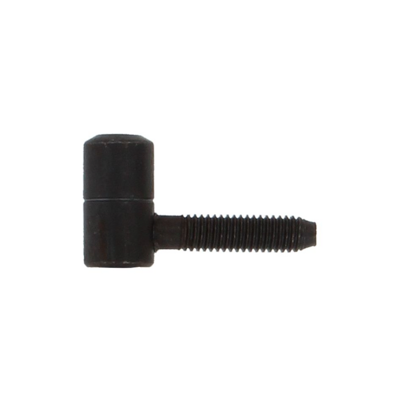 Pernio pipa de roscar de 13x44mm sin remate acabado negro